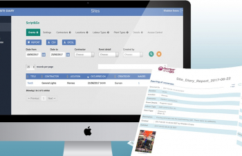 Site Diary construction web app