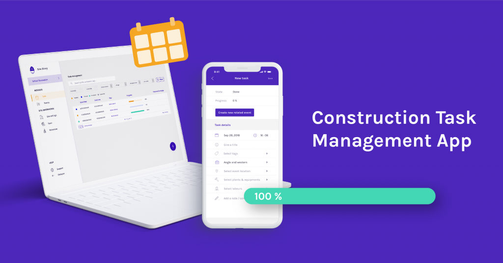 Construction Task Management App