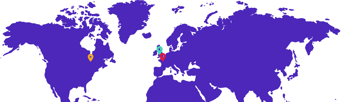 Site Diary bureau locations world map