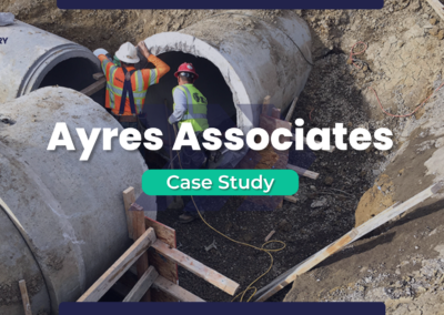 Ayres Associates using site diary for quality control