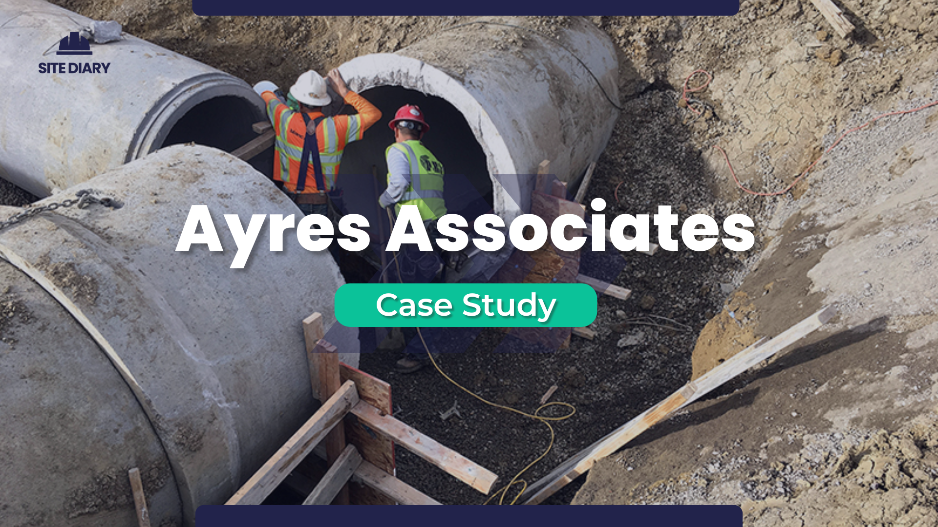Ayres Associates using site diary for quality control