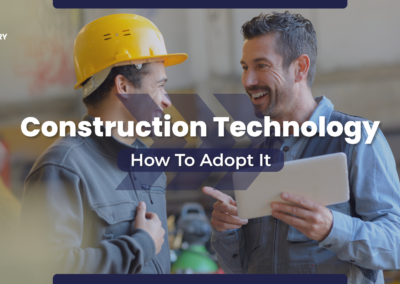 Construction workers adopting Site Diary Application