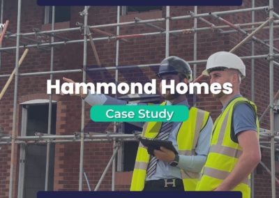Hammond Homes using site diary on site Hammond Homes using site diary on site