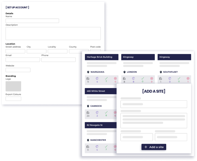 Personalise - Set up account & Add a Site Personalise - Set up account & Add a Site