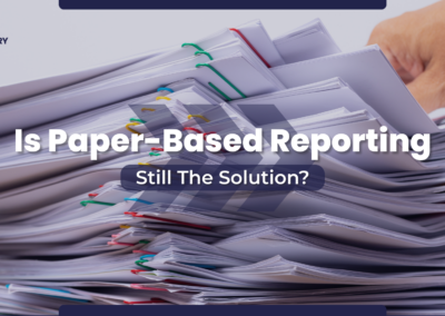 Pile of paper from not using software like site diary