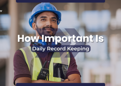 Site Manager Proud to keep records thanks to Site Diary