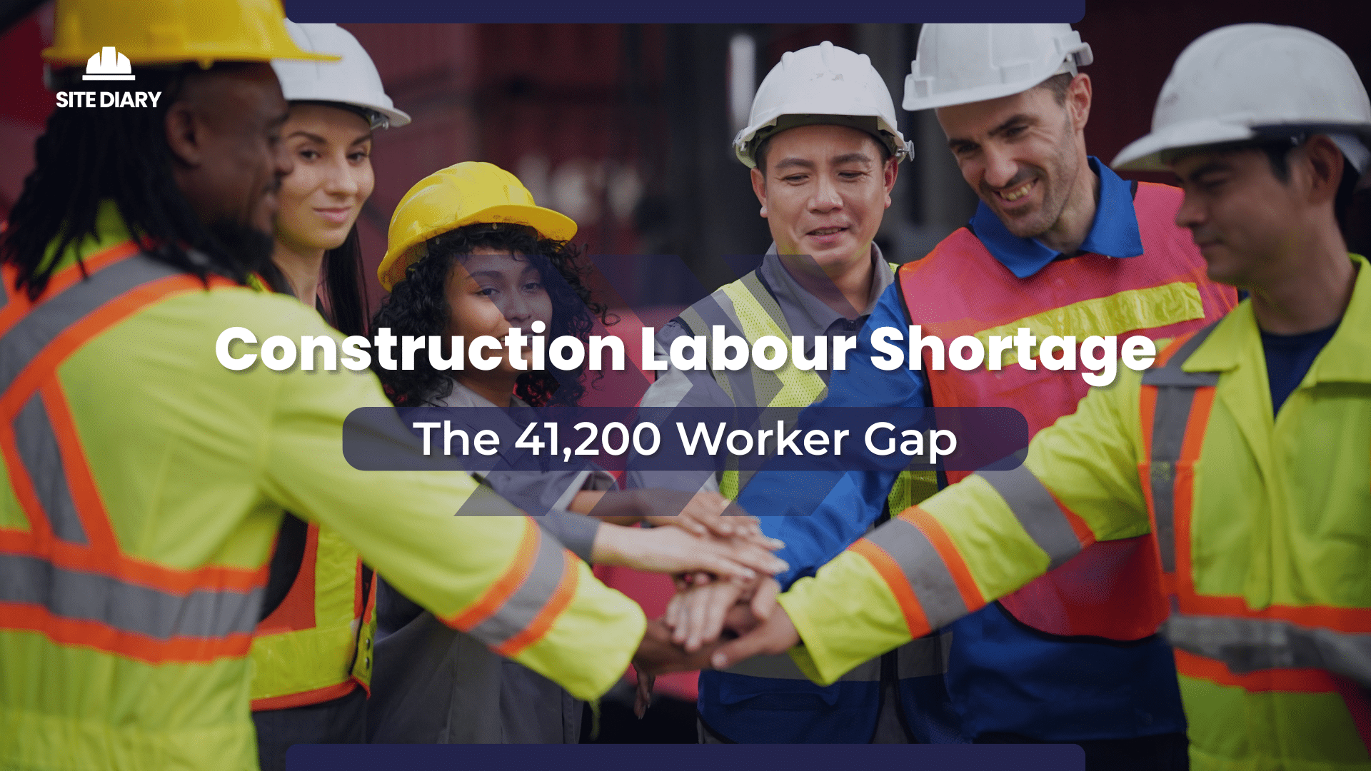 Construction labour shortage managed by site diary Construction labour shortage managed by site diary